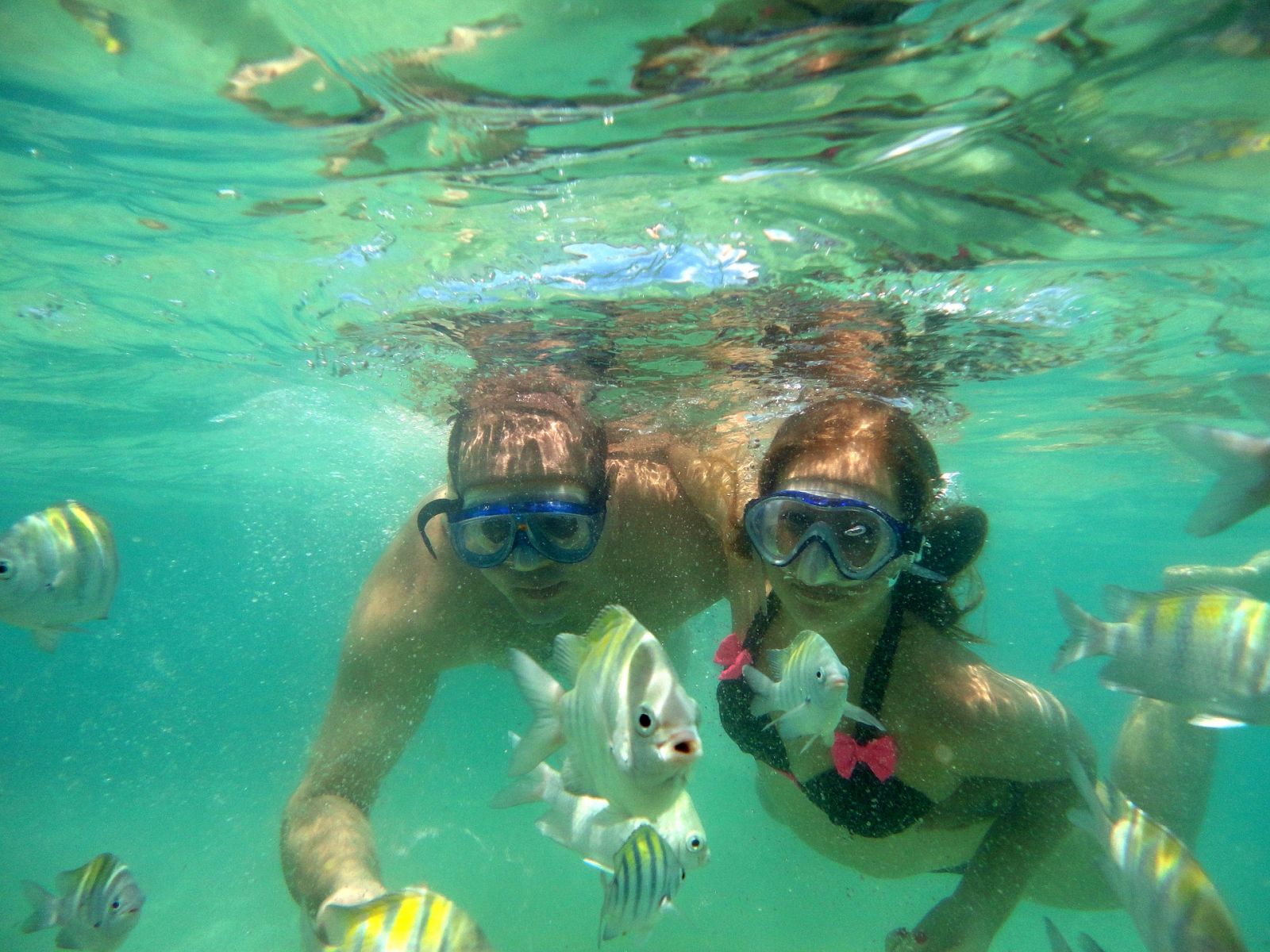 Samen snorkelen op vakantie